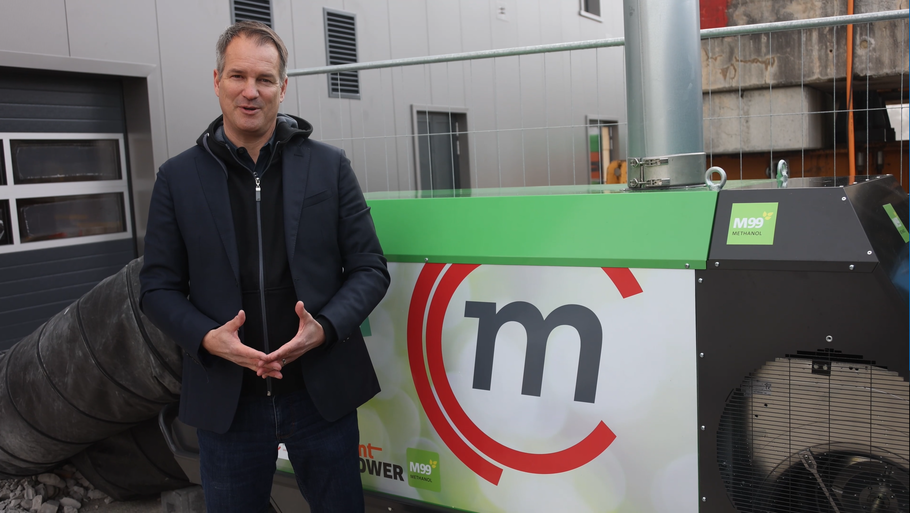 Methanol Warmluftanlage